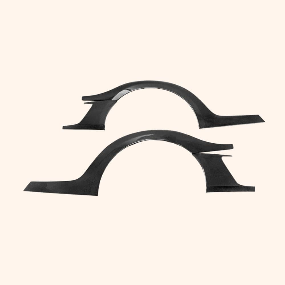 Kazento For Nissan R35 GTR 08-17 TS Style Carbon Fiber Rear Fender Flares Arches Add On Kazento Carbon Parts 车身侧板 Carbon fiber R35-ARCHADD-TS17-CF
