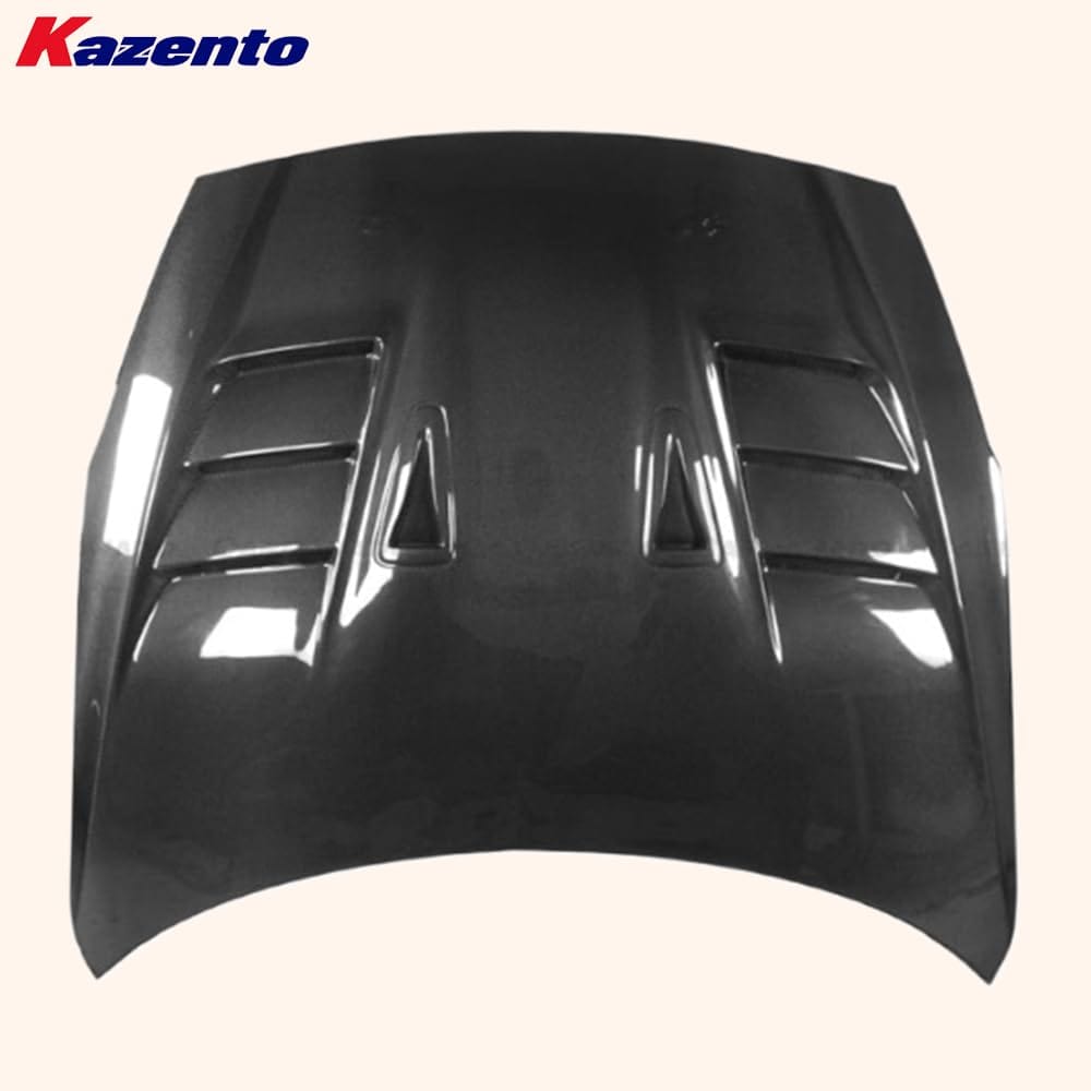 Kazento For Nissan R35 GTR CBA DBA EBA 2008-24 TPS Dry Carbon Vented Hood Bonnet 7.5kg Kazento Carbon Parts 车身侧板 R35-HOOD-TS-DCF