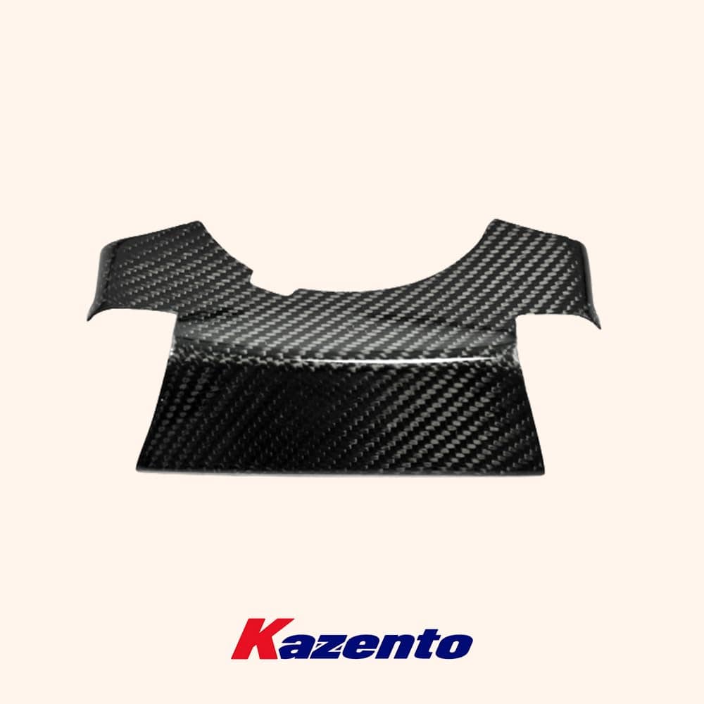 Kazento For Nissan R35 GTR (LHD Only) Steering Column Surround Trim Set Carbon Fiber Kazento Carbon Parts 车身侧板 R35-COLUMN-CF