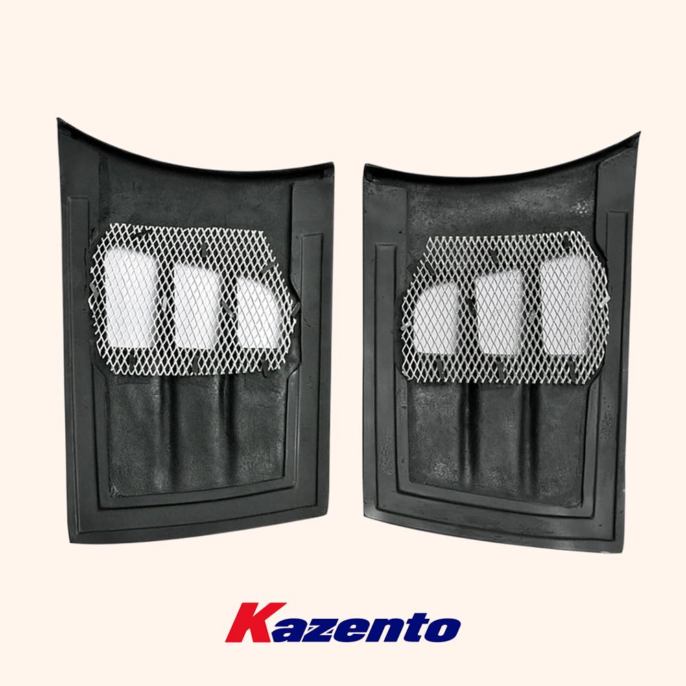 Kazento For Nissan R35 GTR TPS Style Fiberglass Unpaint Rear Fender Addon Splitter Flare Kazento Carbon Parts 车身侧板 R35-ADD-FENDER-TS-FRP