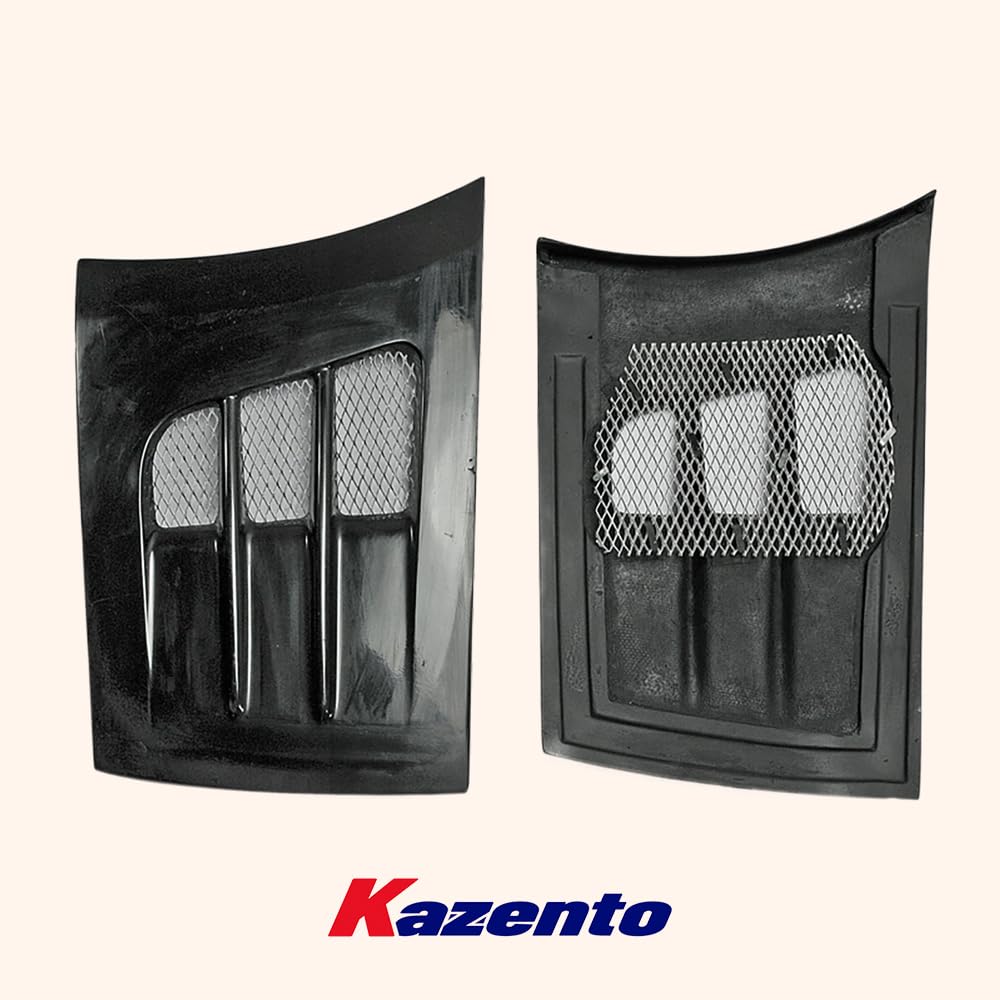 Kazento For Nissan R35 GTR TPS Style Fiberglass Unpaint Rear Fender Addon Splitter Flare Kazento Carbon Parts 车身侧板 R35-ADD-FENDER-TS-FRP