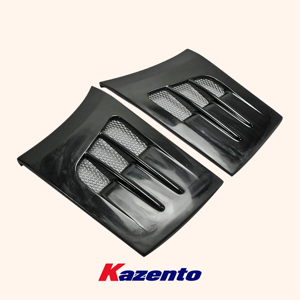 Kazento For Nissan R35 GTR TPS Style Fiberglass Unpaint Rear Fender Addon Splitter Flare Kazento Carbon Parts 车身侧板 R35-ADD-FENDER-TS-FRP