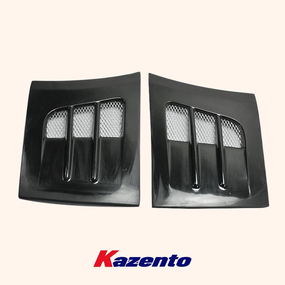 Kazento For Nissan R35 GTR TPS Style Fiberglass Unpaint Rear Fender Addon Splitter Flare Kazento Carbon Parts 车身侧板 R35-ADD-FENDER-TS-FRP