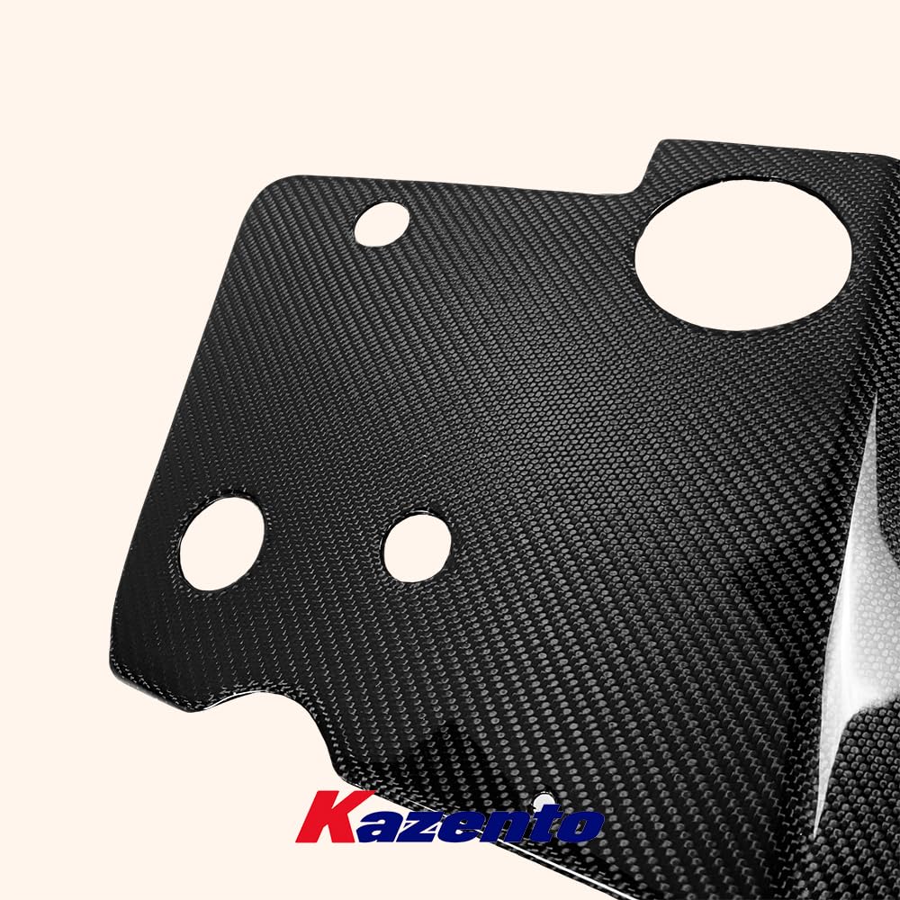Kazento For Nissan Skyline R34 GTR Carbon Fiber Front Hood Air Filter Cover Trim Pair Kazento Carbon Parts 车身侧板 R34-FILTER-CF