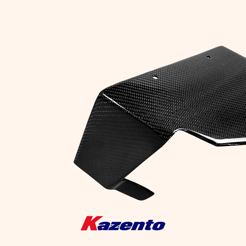 Kazento For Nissan Skyline R34 GTR Carbon Fiber Front Hood Air Filter Cover Trim Pair Kazento Carbon Parts 车身侧板 R34-FILTER-CF