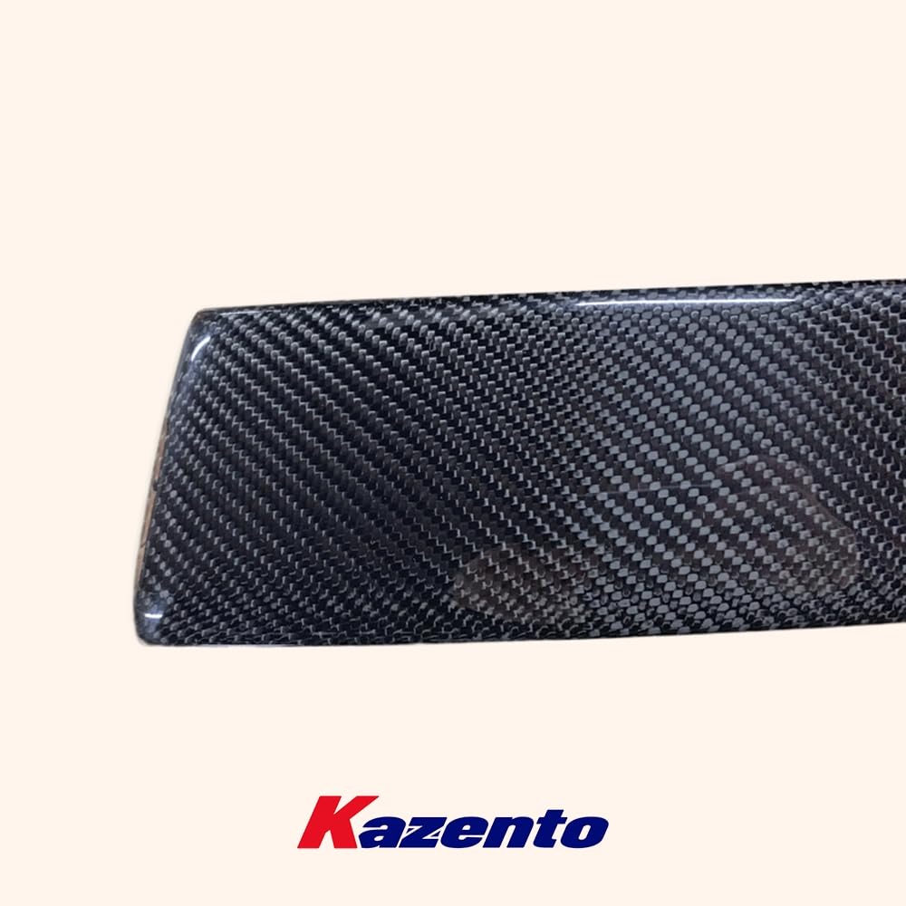 Kazento For Nissan Skyline R34 GTR Carbon Front Door Window B Pillar Cover Trim Pair