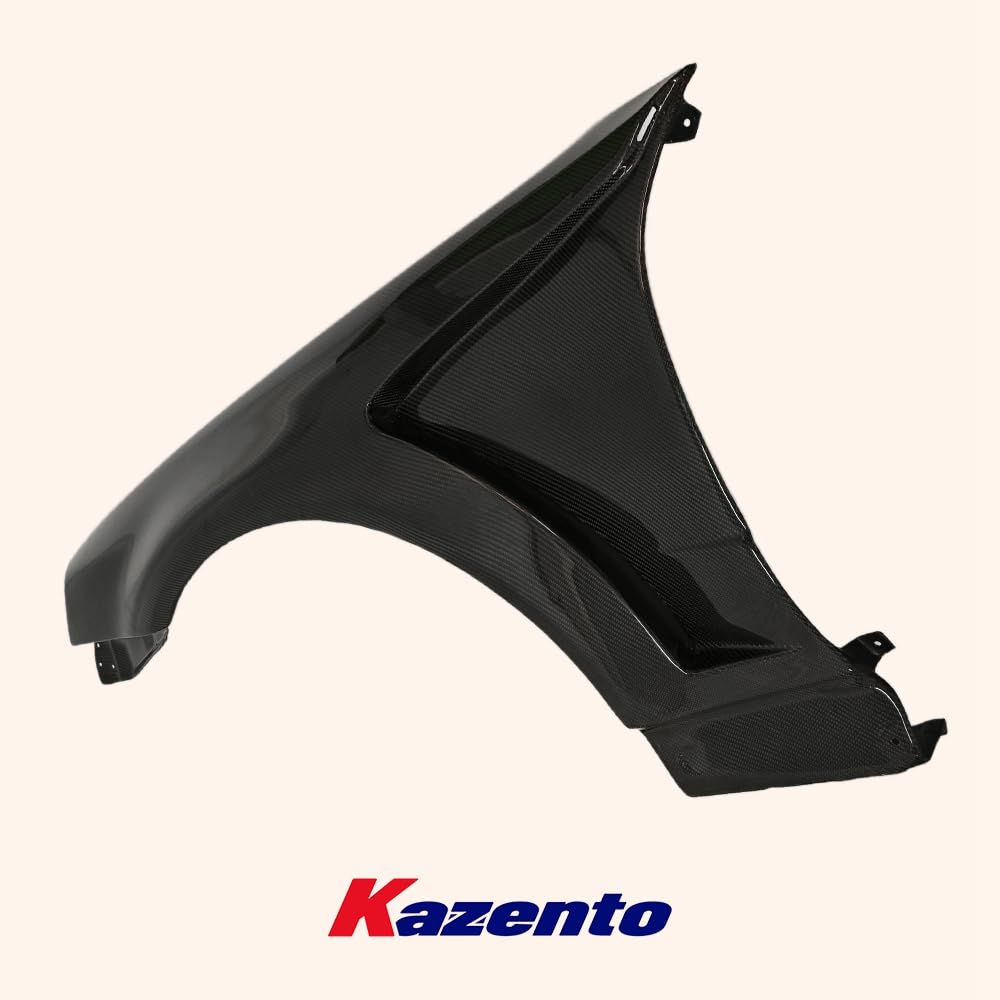 Kazento For Nissan Skyline R34 GTR Only Do Style Carbon Fiber Front Bumper Fender Pair Kazento Carbon Parts 车身侧板 R34-FF-DO-GTR-CF