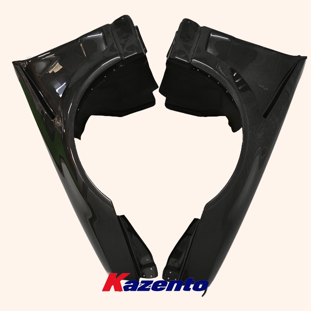 Kazento For Nissan Skyline R34 GTR Only Do Style Carbon Fiber Front Bumper Fender Pair Kazento Carbon Parts 车身侧板 R34-FF-DO-GTR-CF