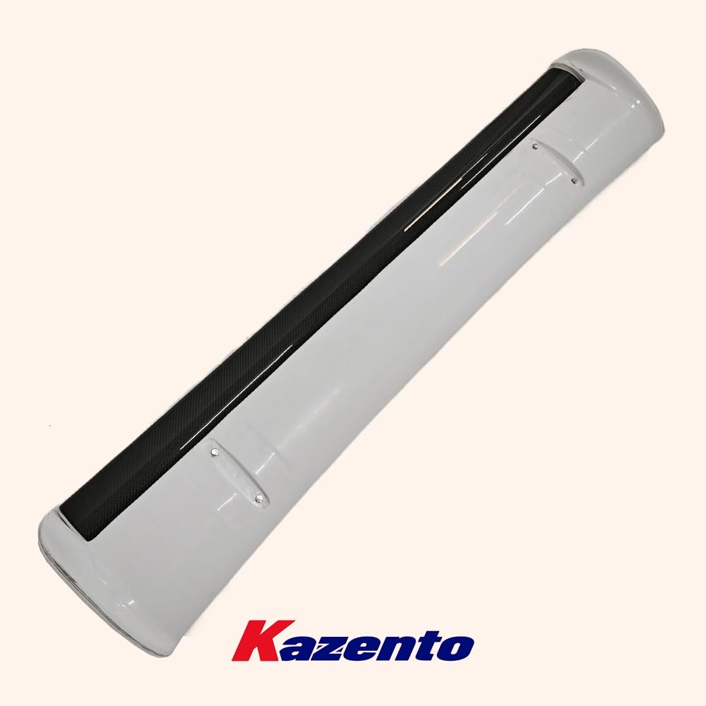 Kazento For Nissan Skyline R34 GTT GTR High Leg Rear Trunk Spoiler Wing (Carbon Blade) Kazento Carbon Parts 车身侧板 R34-RS-OE-LEG-PCF