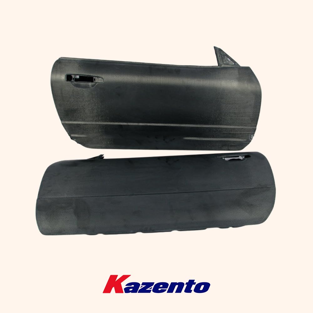 Kazento For Nissan Skyline R34 GTT GTR Side Door Replacement Pair Carbon Fiber Body Kits