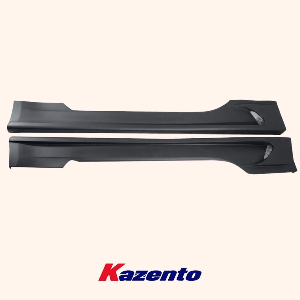 Kazento For Nissan Z33 2003-08 350Z JP Style Fiberglass FRP Unpaint Side Skirts Body Kit Kazento Carbon Parts 车身侧板 350Z-SS-JP-FRP