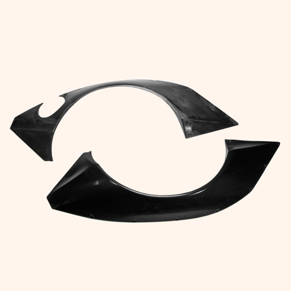 Kazento For Nissan Z33 2003-08 350Z RB Style Fiberglass FRP Unpaint Rear Fender Flare Kazento Carbon Parts 车身侧板 350Z-RF-RB2-FRP