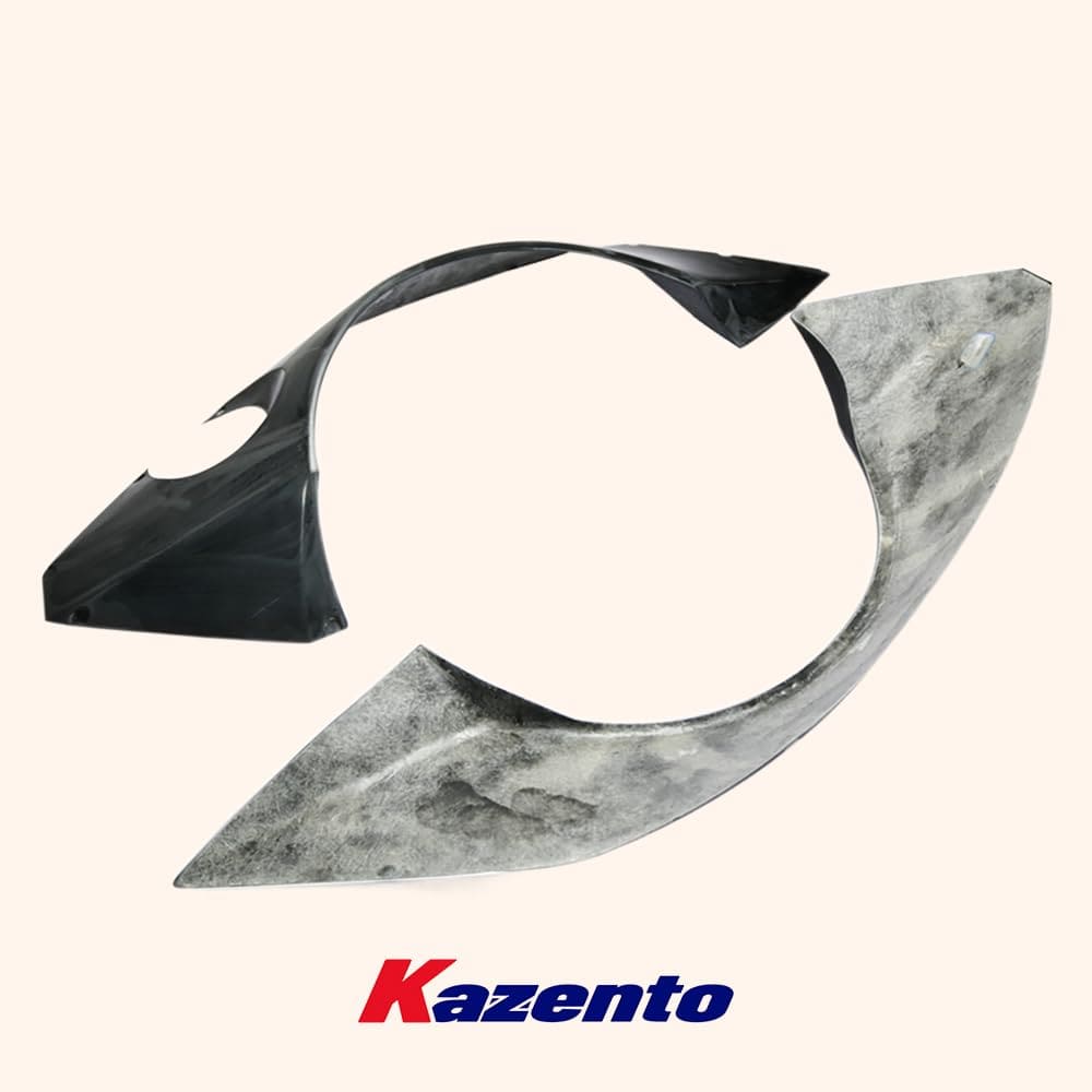 Kazento For Nissan Z33 2003-08 350Z RB Style Fiberglass FRP Unpaint Rear Fender Flare Kazento Carbon Parts 车身侧板 350Z-RF-RB2-FRP