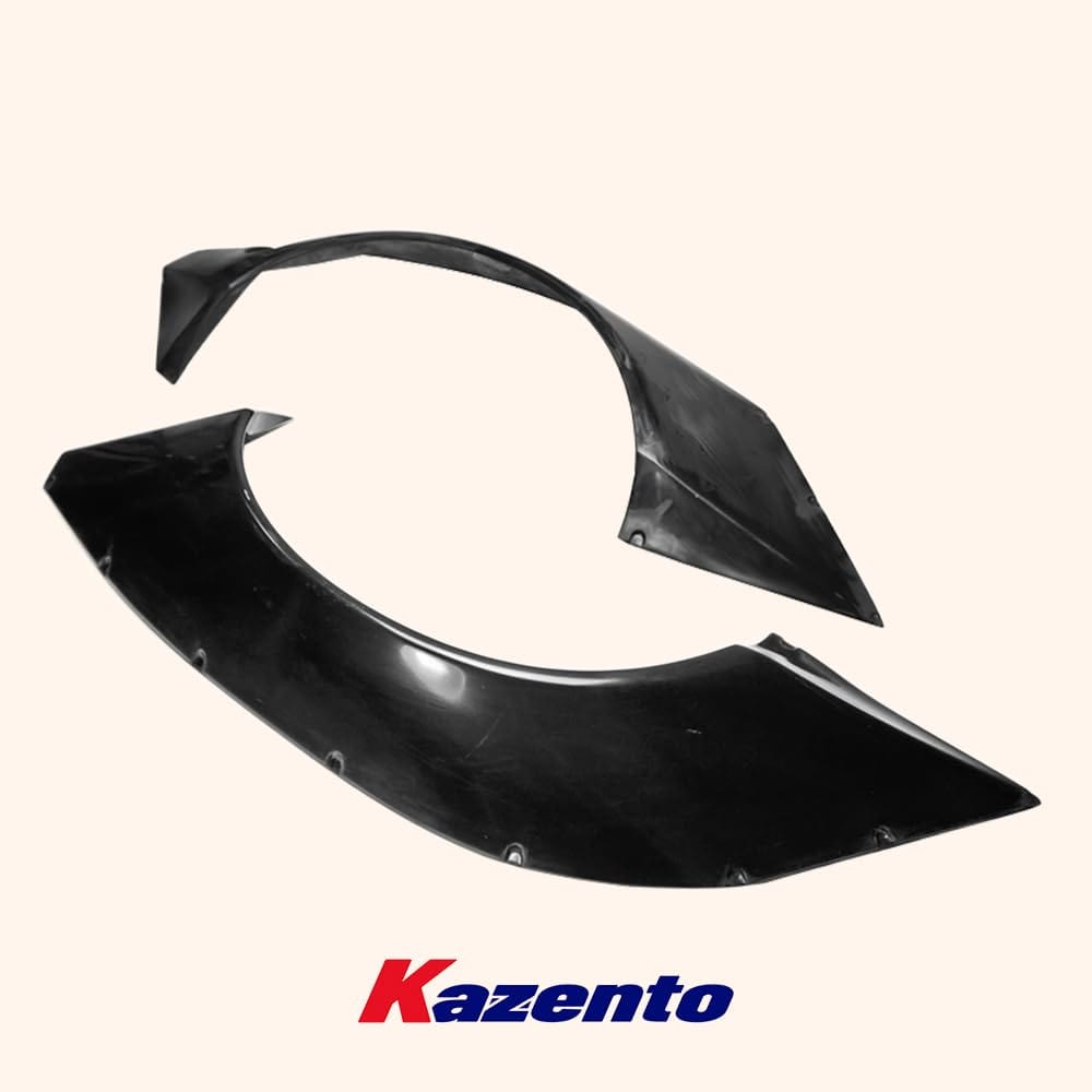 Kazento For Nissan Z33 2003-08 350Z RB Style Fiberglass FRP Unpaint Rear Fender Flare Kazento Carbon Parts 车身侧板 350Z-RF-RB2-FRP