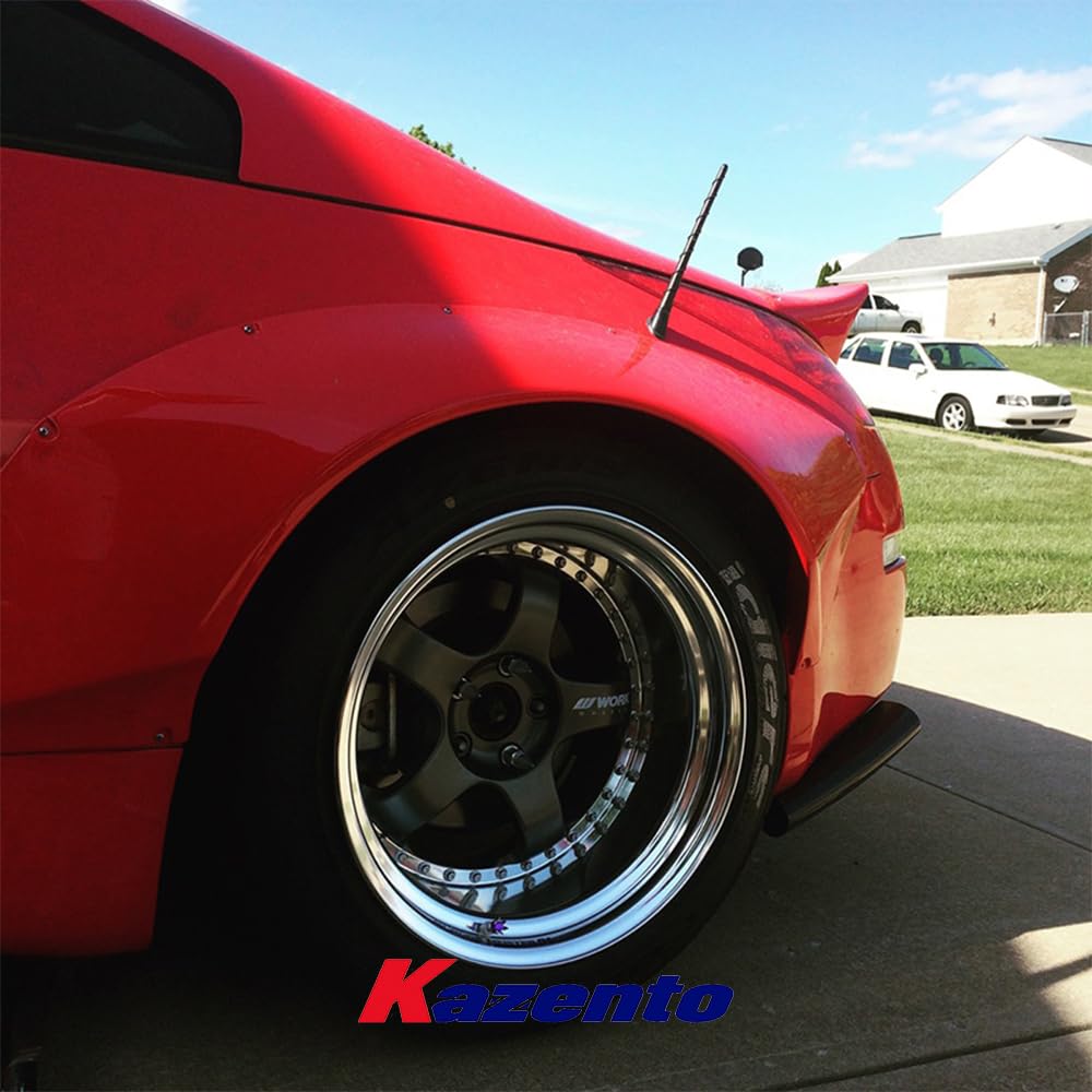 Kazento For Nissan Z33 2003-08 350Z RB Style Fiberglass FRP Unpaint Rear Fender Flare Kazento Carbon Parts 车身侧板 350Z-RF-RB2-FRP