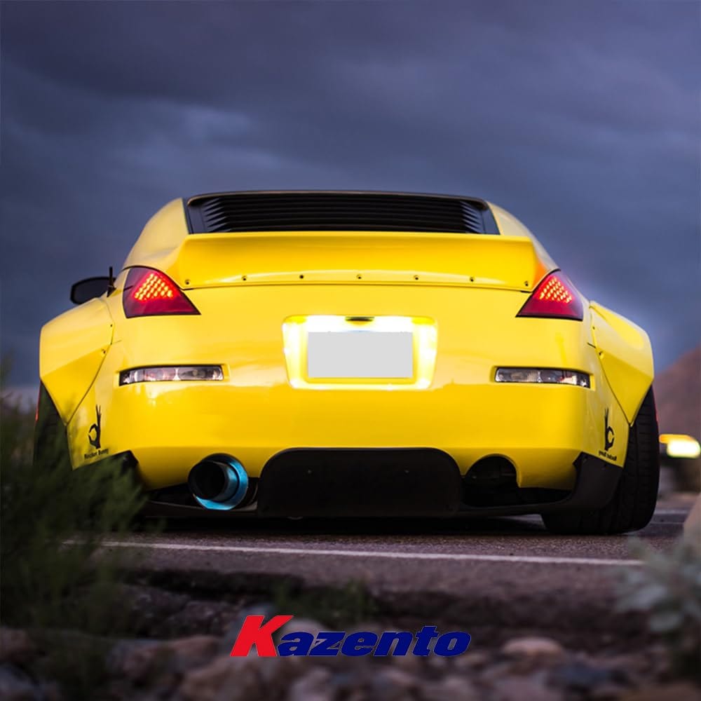 Kazento For Nissan Z33 2003-08 350Z RB Style Fiberglass FRP Unpaint Rear Fender Flare Kazento Carbon Parts 车身侧板 350Z-RF-RB2-FRP