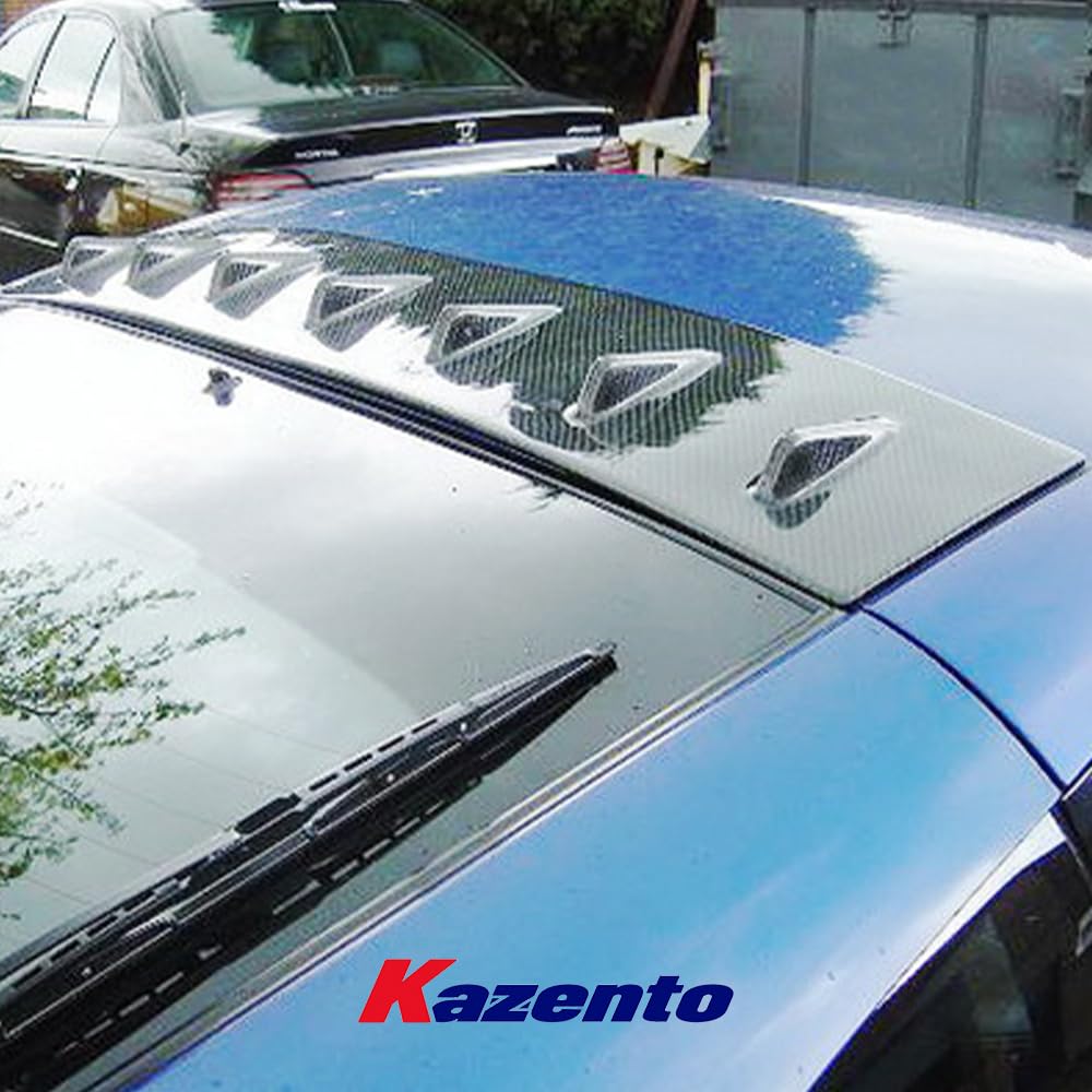 Kazento For Nissan Z33 2003-08 350Z VTX Style Carbon Fiber Roof Spoiler Generator Wing Kazento Carbon Parts 车身侧板 350Z-RS-RF-VTX-CF