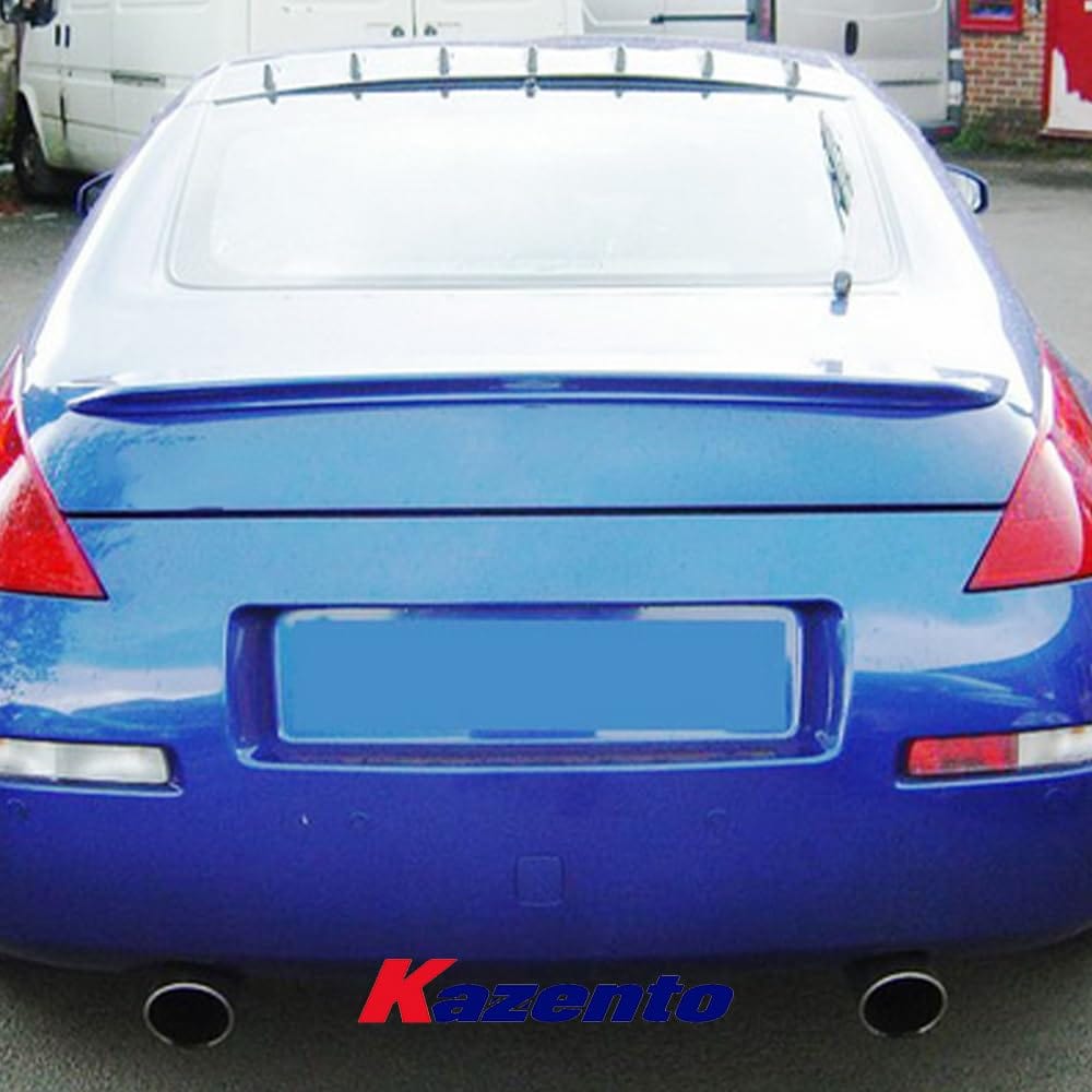 Kazento For Nissan Z33 2003-08 350Z VTX Style Carbon Fiber Roof Spoiler Generator Wing Kazento Carbon Parts 车身侧板 350Z-RS-RF-VTX-CF