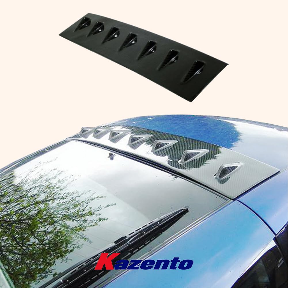 Kazento For Nissan Z33 2003-08 350Z VTX Style Carbon Fiber Roof Spoiler Generator Wing Kazento Carbon Parts 车身侧板 350Z-RS-RF-VTX-CF