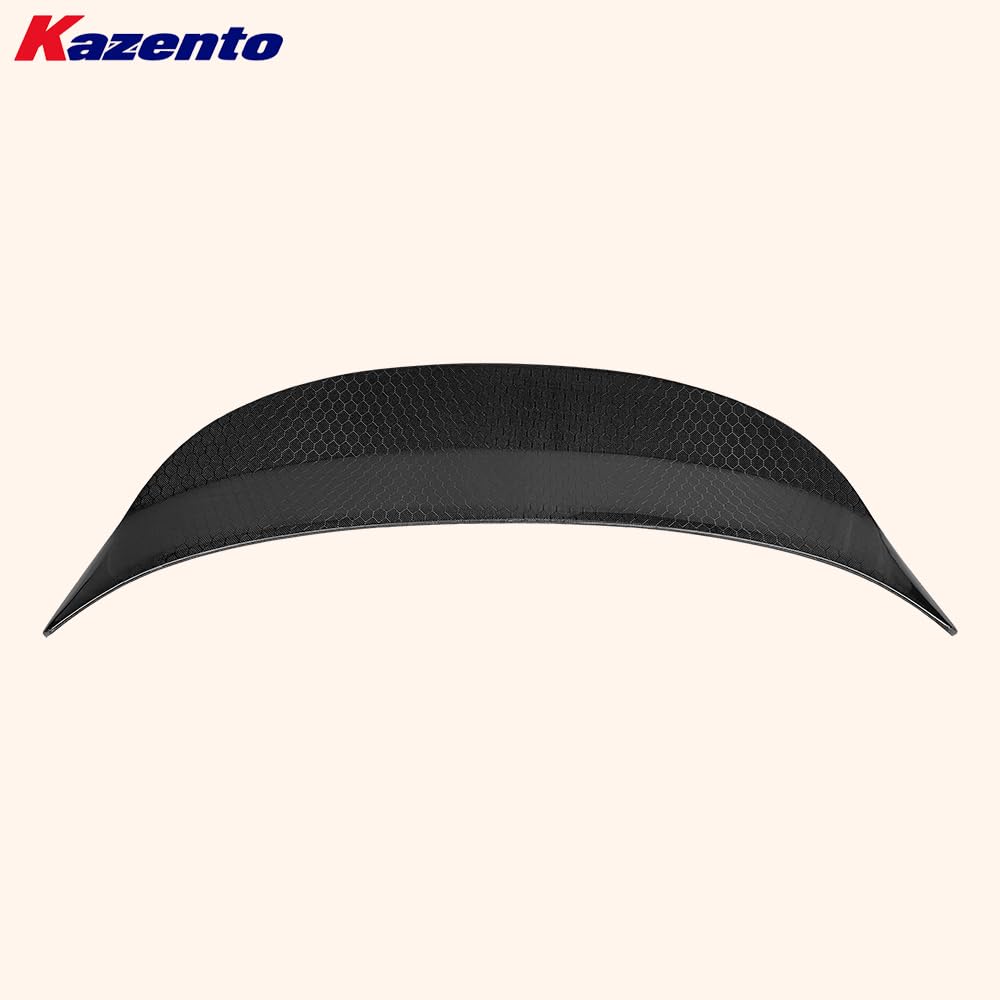 Kazento For Nissan Z33 2003-08 350Z Z33 AJT Type Honeycomb Carbon Rear Duckbill Spoiler Kazento Carbon Parts 车身侧板 350Z-RS-AJT3-HCF