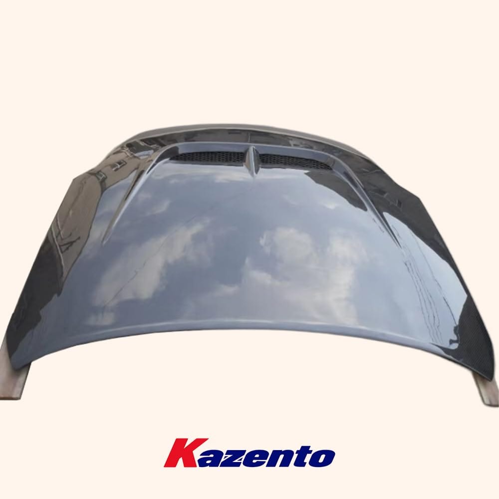 Kazento For Nissan Z33 350Z (07-08 Only) KZ Style Carbon Fiber Front Vented Hood Bonnet Kazento Carbon Parts 车身侧板 350Z-HOOD-V-1-CF