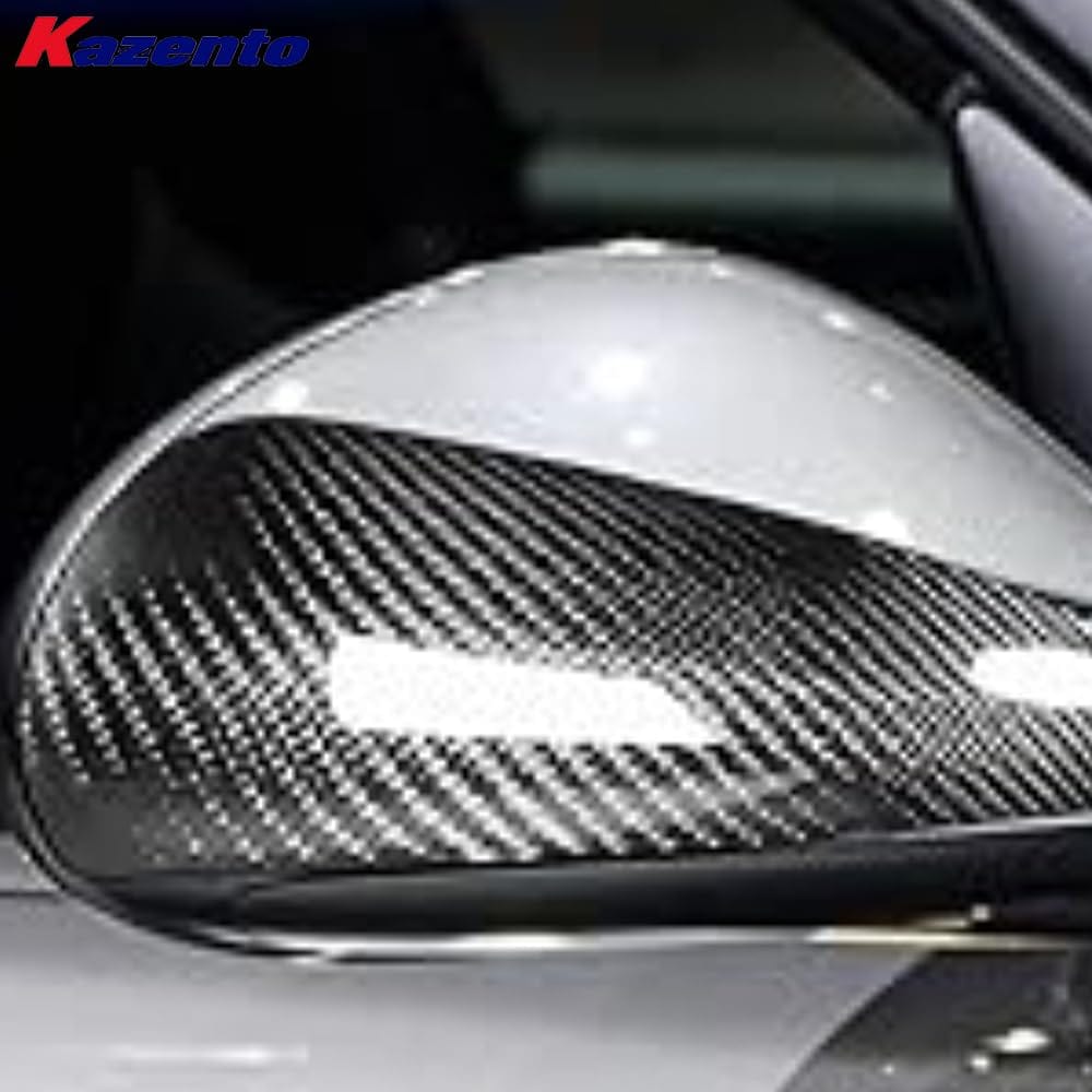 Kazento For Porsche 987 Boxster Cayman S 2004-12 Roadster & 911 997 Carbon Mirror Cover Kazento Carbon Parts 车身侧板 987-MC-CF