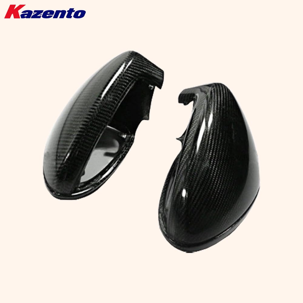 Kazento For Porsche Cayenne 2011-2018 958 KZ Carbon Fiber Mirror Cover Shell Replacement Kazento Carbon Parts 车身侧板 958-MC-TI-CF