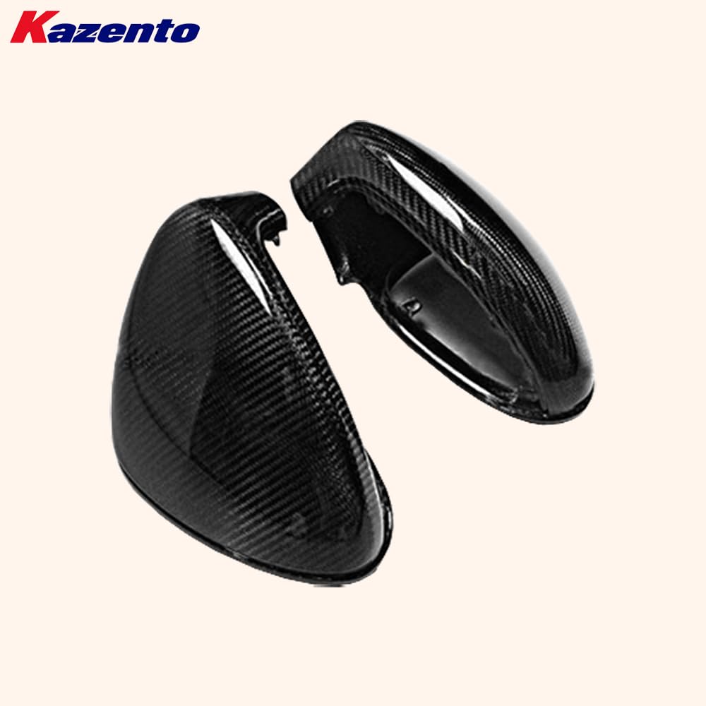 Kazento For Porsche Cayenne 2011-2018 958 KZ Carbon Fiber Mirror Cover Shell Replacement Kazento Carbon Parts 车身侧板 958-MC-TI-CF