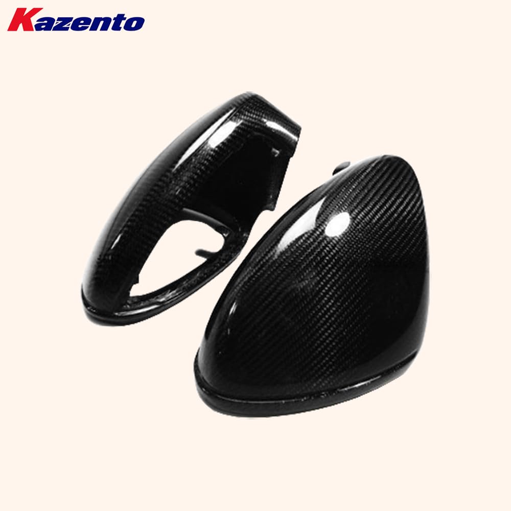 Kazento For Porsche Cayenne 2011-2018 958 KZ Carbon Fiber Mirror Cover Shell Replacement Kazento Carbon Parts 车身侧板 958-MC-TI-CF
