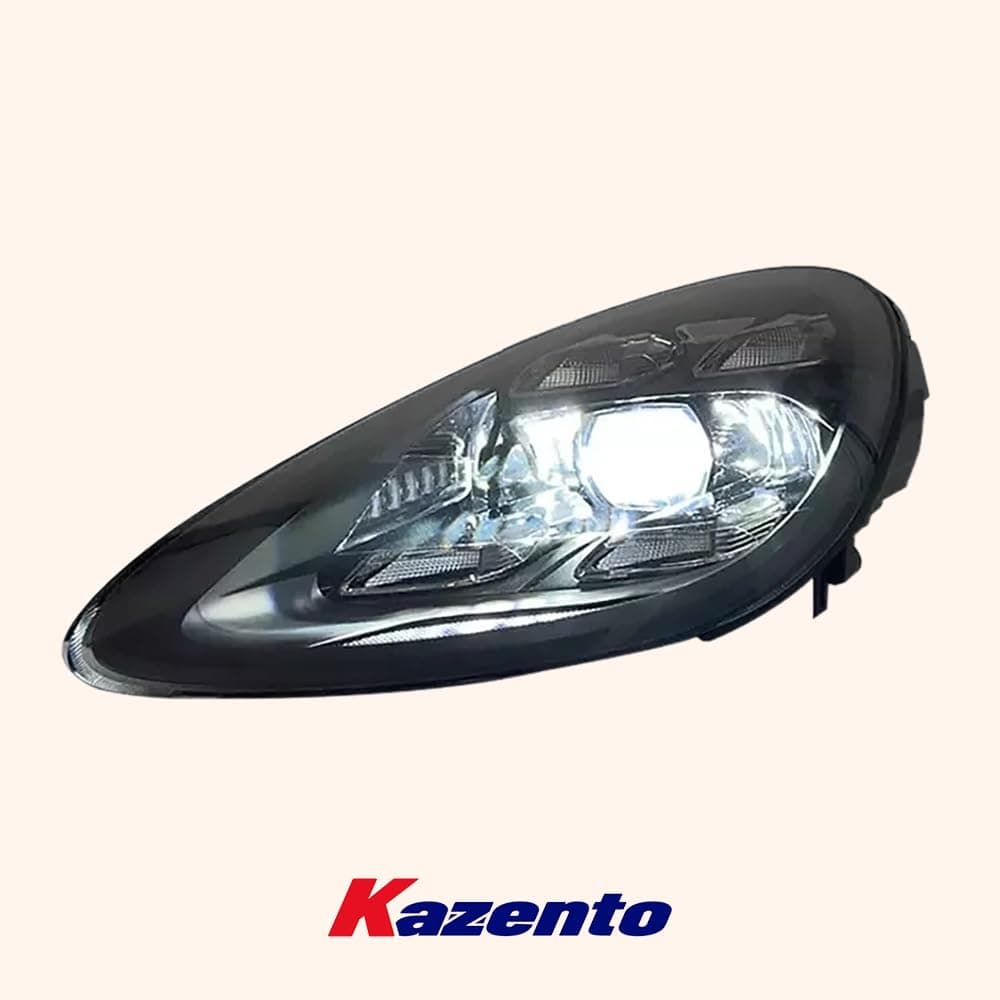 Kazento For Porsche Cayenne 958.1 2011-14 Matrix LED Laser DRL Headlight (up to 24-25) Kazento Carbon Parts 车身侧板 9581-DRL-2425