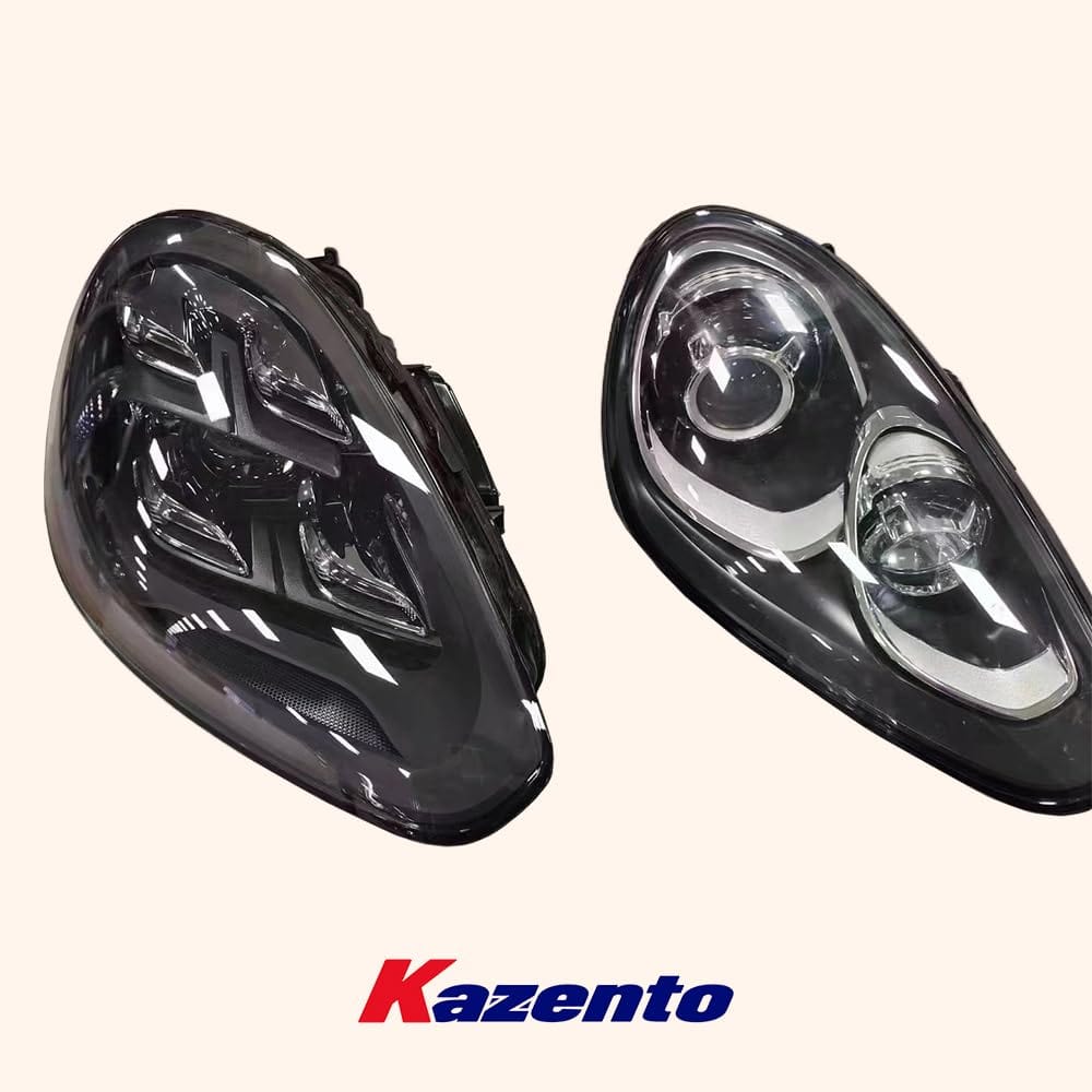 Kazento For Porsche Cayenne 958.2 2015-17 Matrix LED Laser DRL Headlight (up to 24-25)