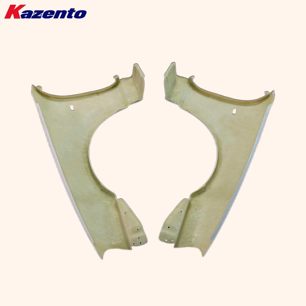 Kazento For R34 Gtr For Nissan Skyline Oem-Style Front Fender Fiber Glass Kazento Carbon Parts 车身侧板 R34-FF-OE-GTR-FRP