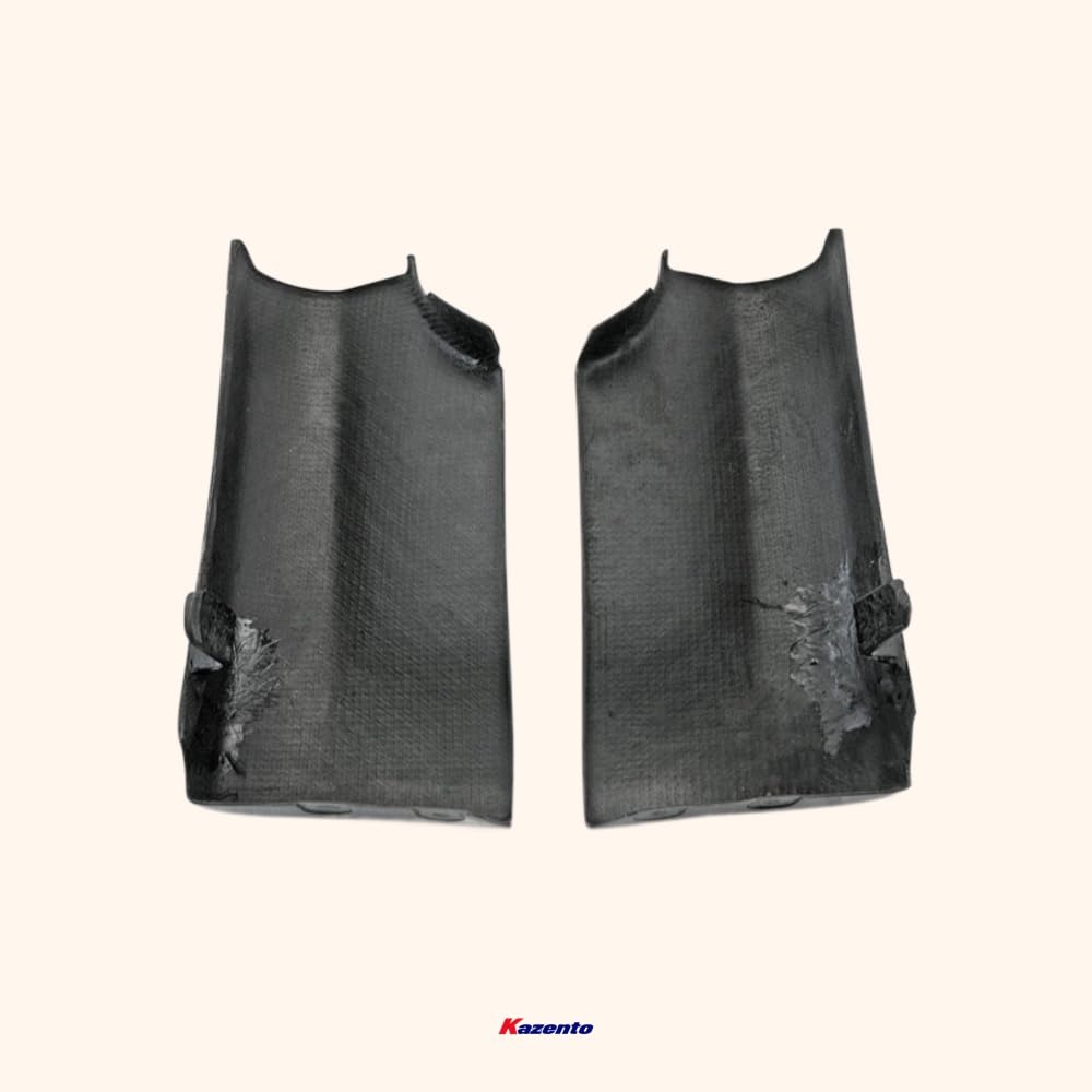 Kazento For R34 Gtr Oem For Nissan Front Fender Mug Guard 2Pcs Carbon Fiber Kazento Carbon Parts 车身侧板 R34-FFADD-GTR-CF