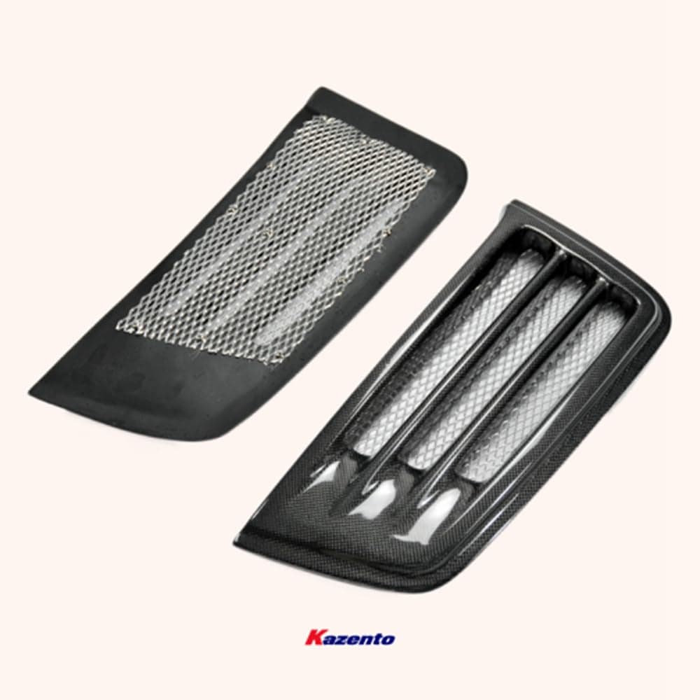 Kazento For R35 Gtr 08-16 Cs Style For Nissan Rear Bumper Duct Carbon Fiber Kazento Carbon Parts 车身侧板 R35-BV-R-CS-CF
