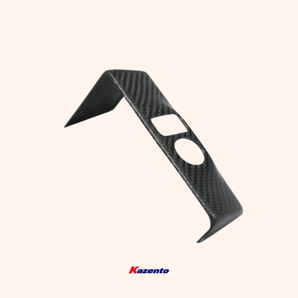 Kazento For R35 Gtr For Nissan Side Mirror Control Panel (Lhd) Matte Carbon Fiber Kazento Carbon Parts 车身侧板 R35-CONTROL-MC-MAT-MCF