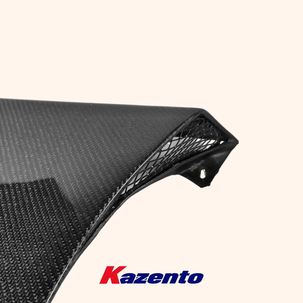 Kazento For Skyline R34 GTR For Nissan ZT Style Front Fender Pair Replacement Kazento Carbon Parts 车身侧板