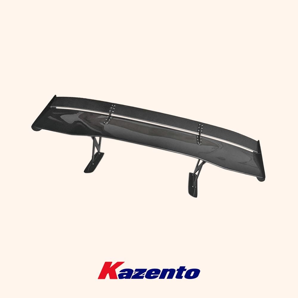 Kazento For Skyline R34 GTR GTT For Nissan VC Style GT Rear Trunk Spoiler Wing Kazento Carbon Parts 车身侧板