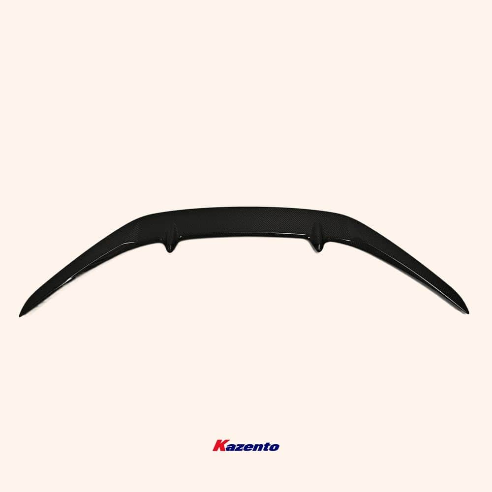 Kazento For SUBARU BRZ GR86 2022+ ST Style Carbon Fiber Rear Spoiler Wing Lip Kazento Carbon Parts 车身侧板 GR86-RS-ST-CF