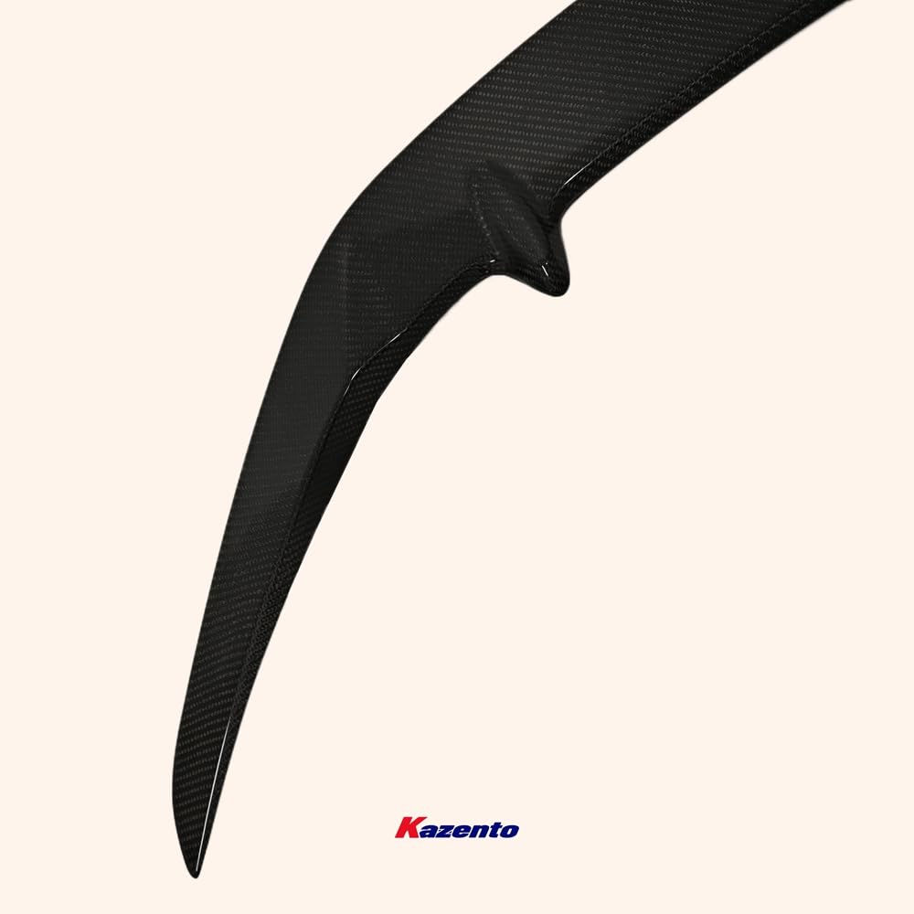 Kazento For SUBARU BRZ GR86 2022+ ST Style Carbon Fiber Rear Spoiler Wing Lip Kazento Carbon Parts 车身侧板 GR86-RS-ST-CF