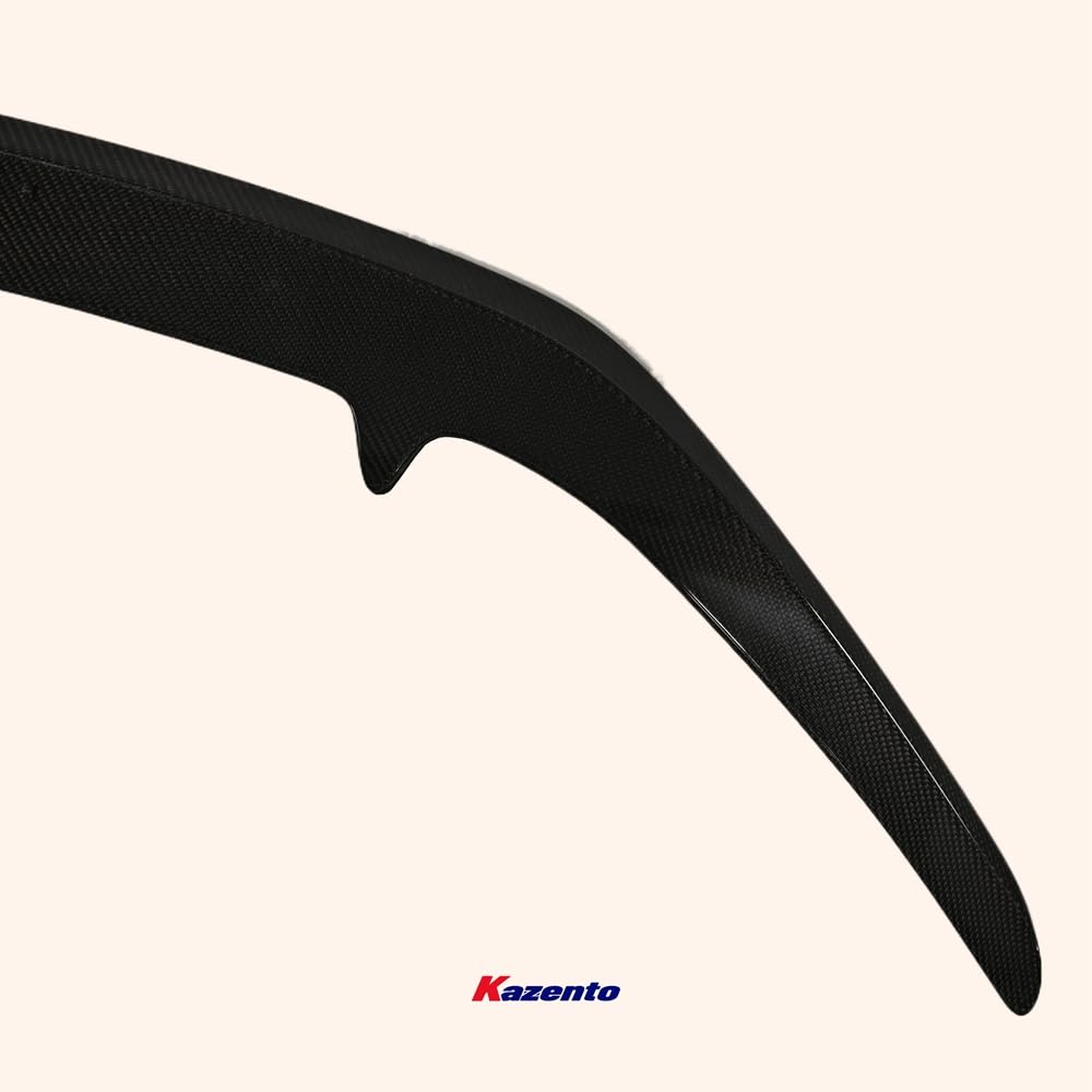 Kazento For SUBARU BRZ GR86 2022+ ST Style Carbon Fiber Rear Spoiler Wing Lip Kazento Carbon Parts 车身侧板 GR86-RS-ST-CF