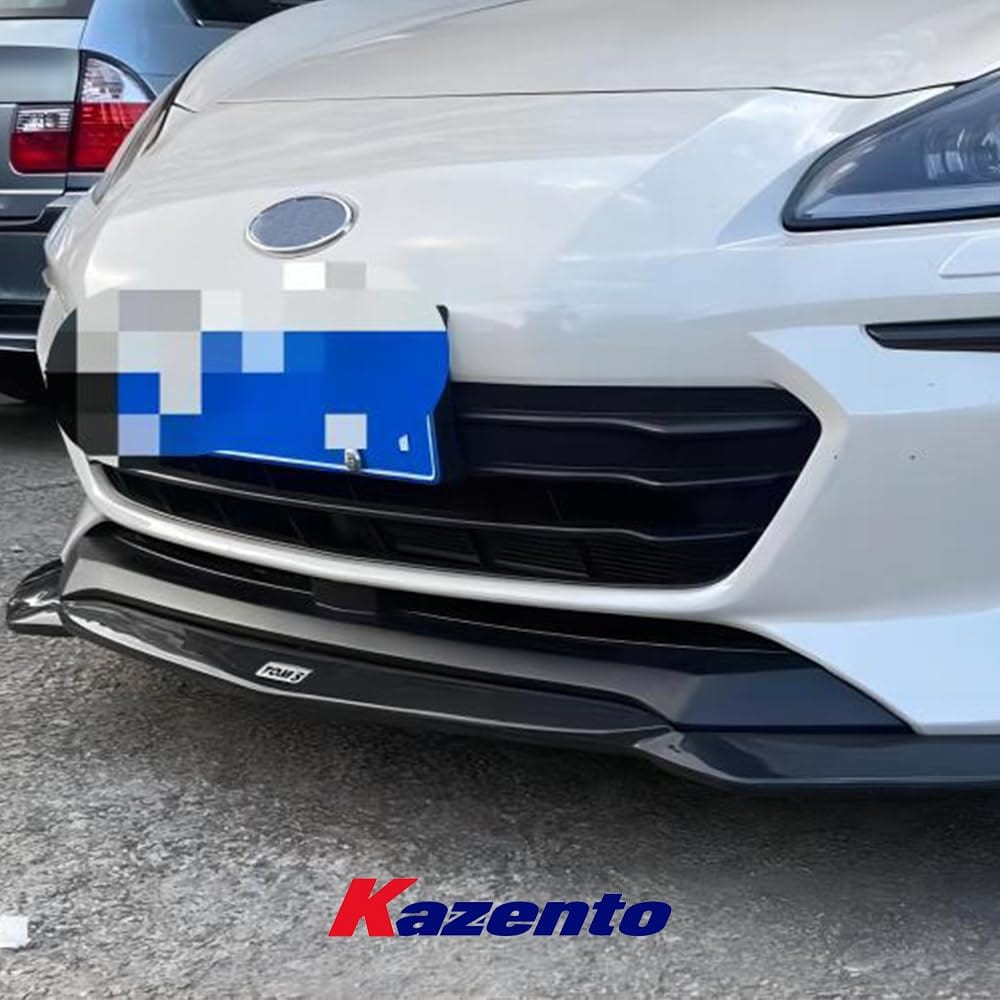 Kazento For Subaru (BRZ Only) ZD8 2022-23 TM Style Carbon Fiber Front Bumper Bottom Lip Kazento Carbon Parts 车身侧板 BRZ22-FL-TM-CF