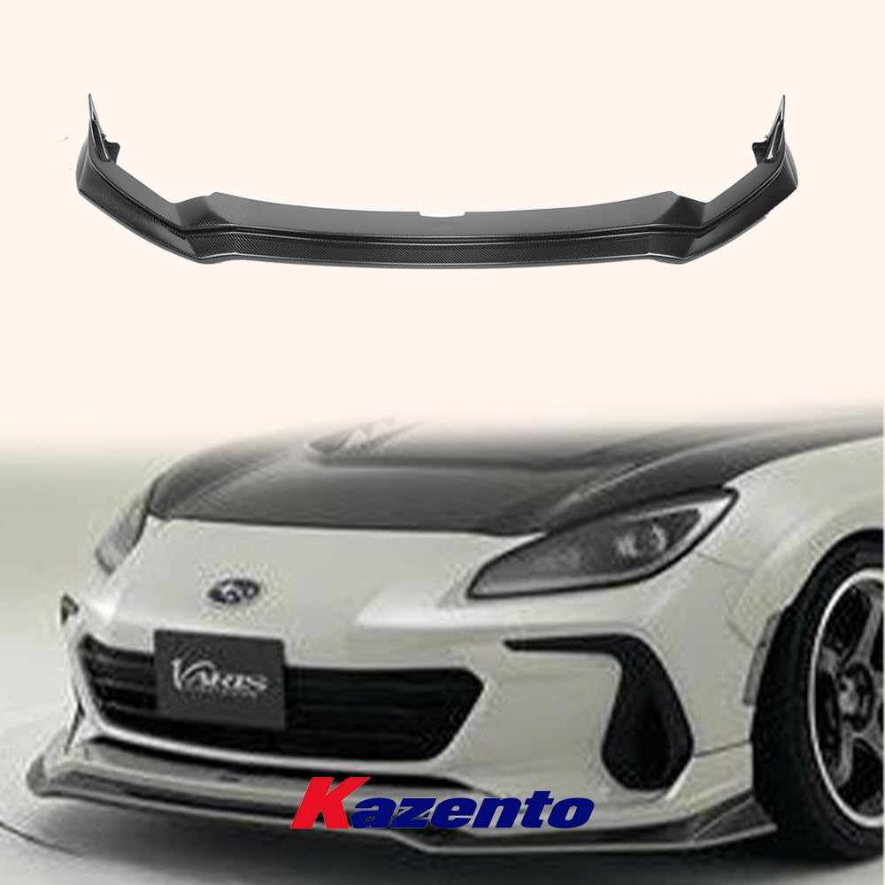 Kazento For Subaru (BRZ Only) ZD8 2022-23 VA1 Style Carbon Fiber Front Bumper Bottom Lip Kazento Carbon Parts 车身侧板 BRZ22-FL-VA1-CF