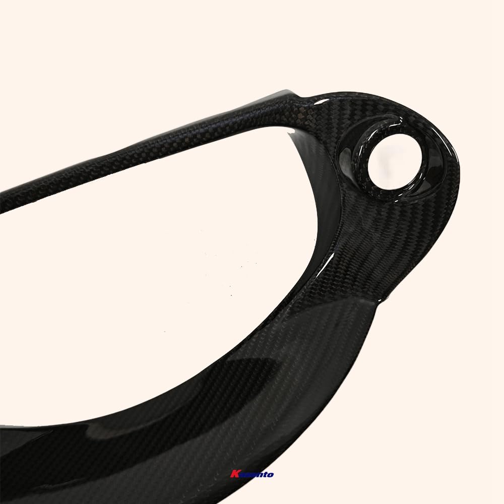 Kazento For SUBARU BRZ ZD8 GR86 2022+ Dry Carbon Fiber Dashboard Tachometer Trim Cover Kazento Carbon Parts 车身侧板 BRZ23-POD-DCF