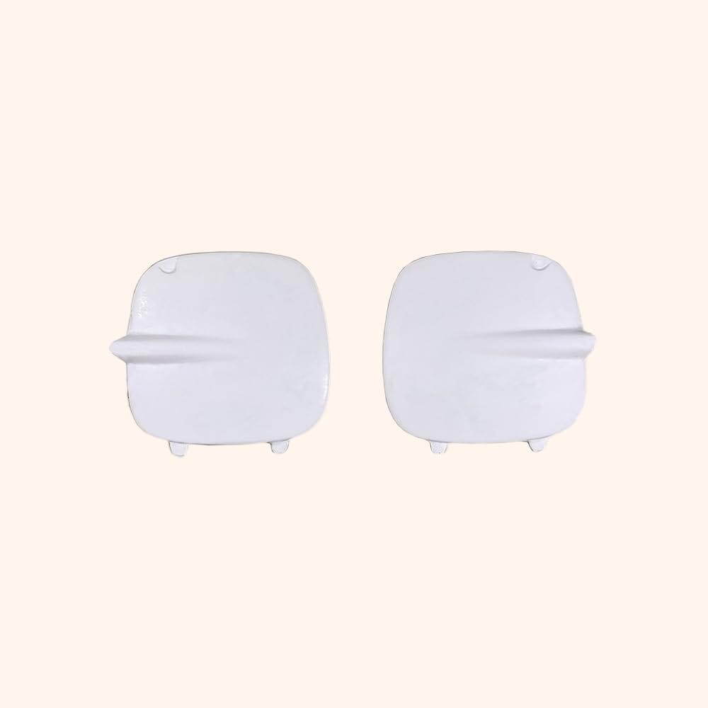 Kazento For Subaru Impreza GC8 GF Sedan WRX STI 1998-00 Fiberglass Fog Light Cover Panel Kazento Carbon Parts 车身侧板 GC-FOG-FRP