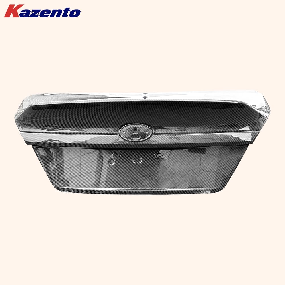 Kazento For Subaru Impreza WRX STI 2023+ VB VBH Carbon Rear Trunk Boot Ducktail Style Kazento Carbon Parts 车身侧板 WRX23-TRUNK-HT-CF