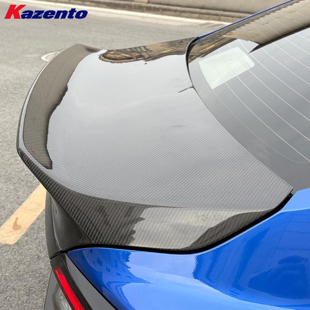 Kazento For Subaru Impreza WRX STI 2023+ VB VBH Carbon Rear Trunk Boot Ducktail Style Kazento Carbon Parts 车身侧板 WRX23-TRUNK-HT-CF