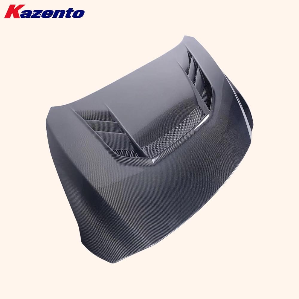 Kazento For Subaru WRX STI S4 VB 21-24 Carbon Fiber HT Vented Cooling Front Hood Bonnet