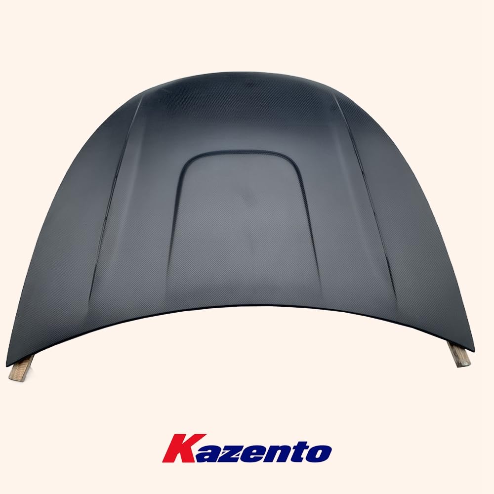 Kazento For Tesla Model Y KZ Style Carbon Fiber (Matte Finished) Vented Hood Bonnet Kazento Carbon Parts 引擎盖 TESLAY-HOOD-KZ-MCF