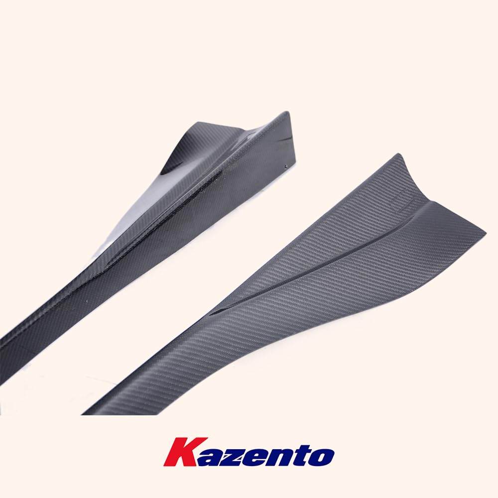 Kazento For Toyota 2022-2023 GR86 BRZ ZD8 VA1 Style Carbon Fiber Side Skirts Body Kits Kazento Carbon Parts 车身侧板 GR86-SS-VA1-CF