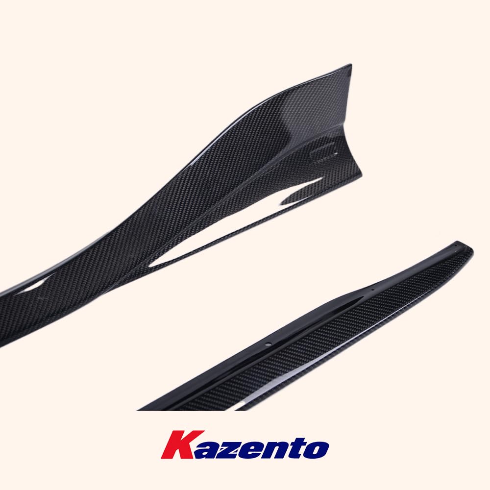 Kazento For Toyota 2022-2023 GR86 BRZ ZD8 VA1 Style Carbon Fiber Side Skirts Body Kits Kazento Carbon Parts 车身侧板 GR86-SS-VA1-CF